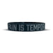 Elite Athletic Gear PAIN IS TEMPORARY Wristband kaufen bei HighPowered.ch