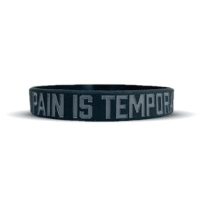 Elite Athletic Gear PAIN IS TEMPORARY Wristband XL (9") kaufen bei HighPowered.ch