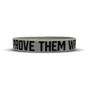 Elite Athletic Gear PROVE THEM WRONG Wristband XL (9") kaufen bei HighPowered.ch