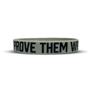 Elite Athletic Gear PROVE THEM WRONG Wristband XL (9") kaufen bei HighPowered.ch