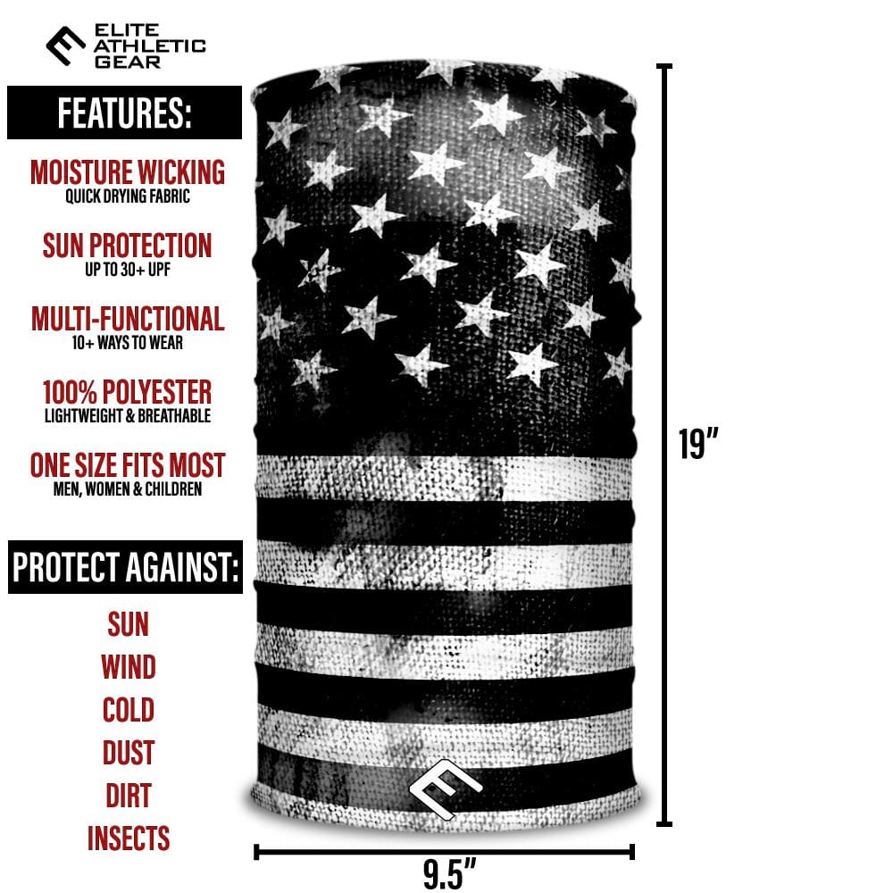 Buy the Elite Athletic Gear Shadow Old Glory Multi-Use Face Bandana at HighPowered.ch