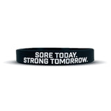 Elite Athletic Gear SORE TODAY. STRONG TOMORROW. Wristband kaufen bei HighPowered.ch