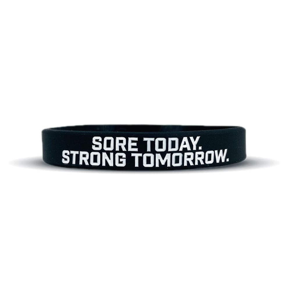 Elite Athletic Gear SORE TODAY. STRONG TOMORROW. Wristband kaufen bei HighPowered.ch