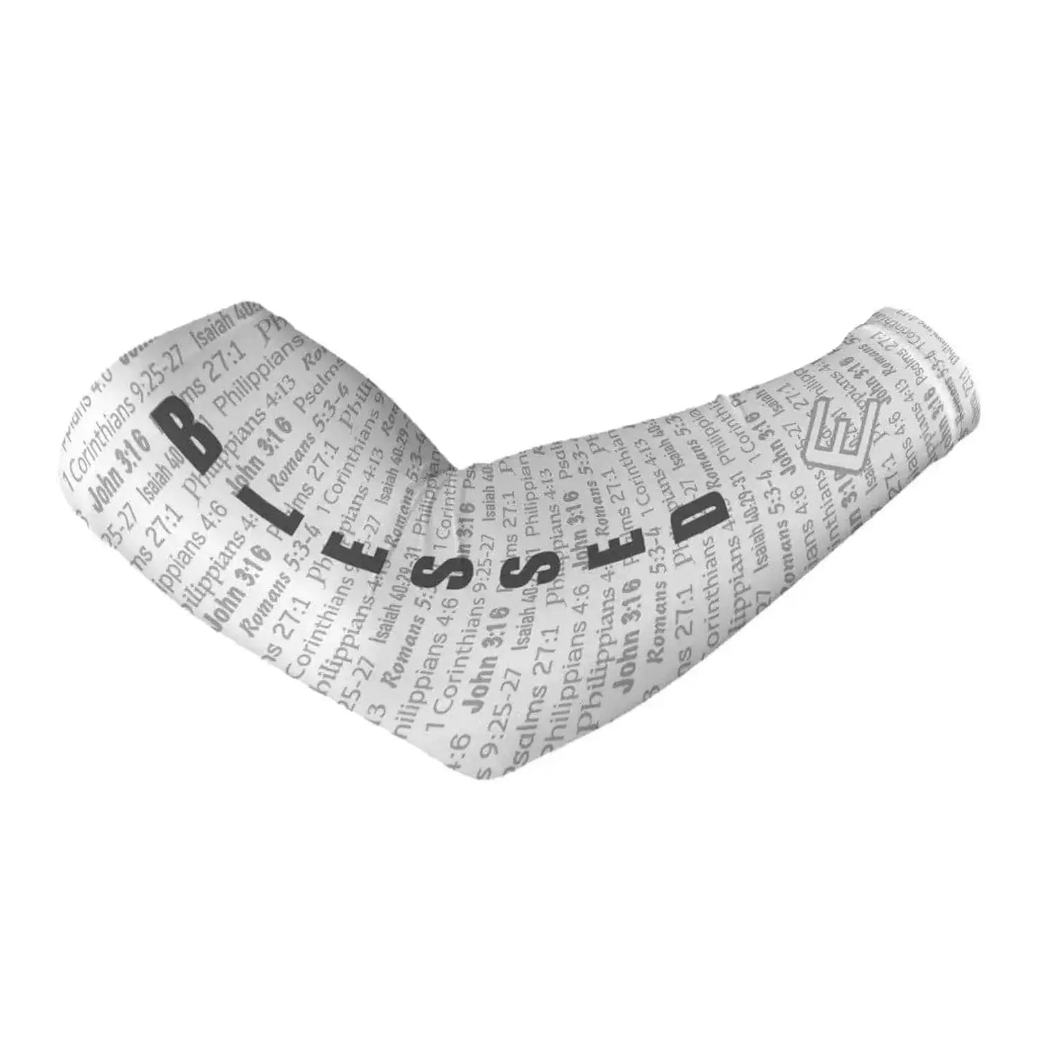 Elite Athletic Gear White BLESSED Arm Sleeve kaufen bei HighPowered.ch