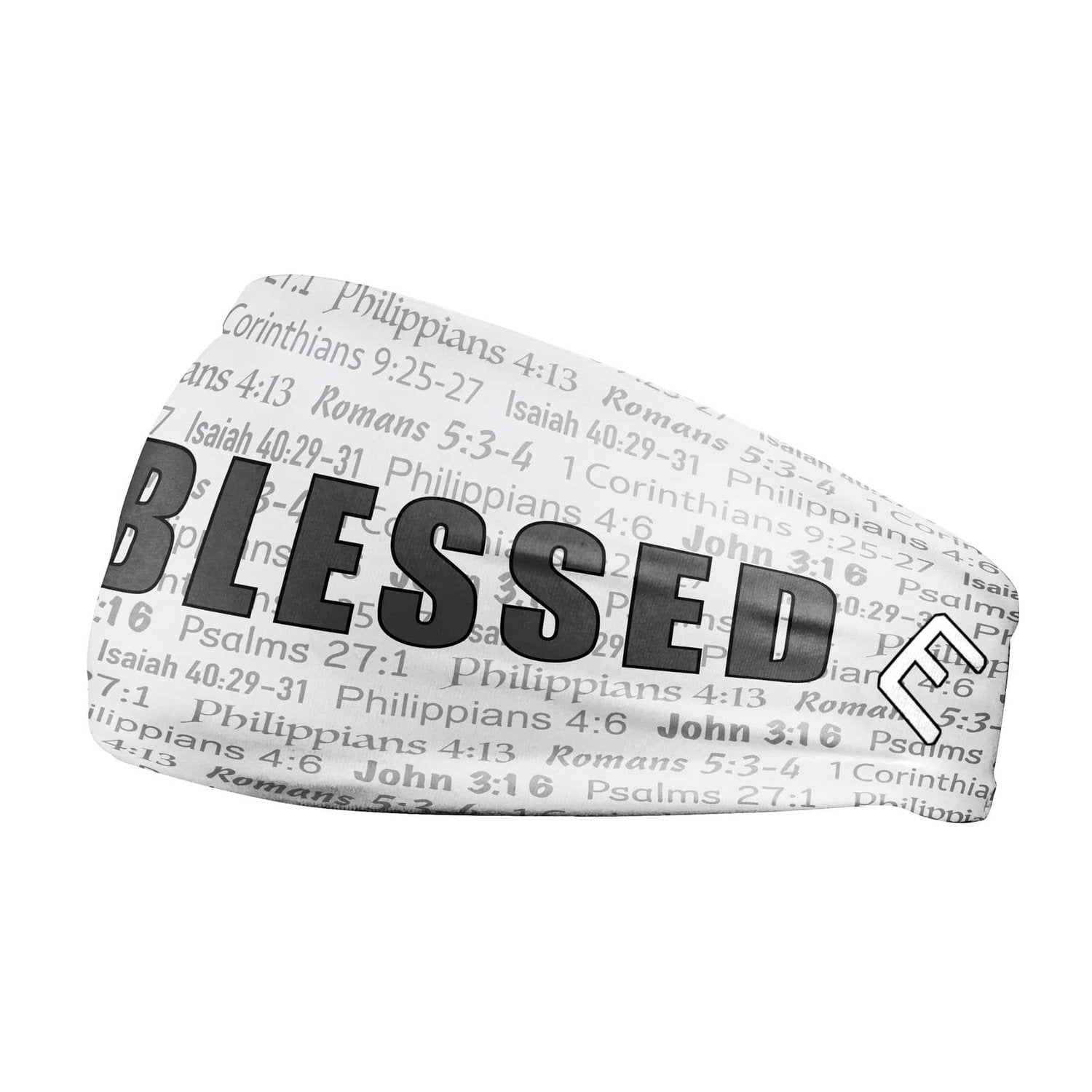 Elite Athletic Gear White BLESSED Headband kaufen bei HighPowered.ch