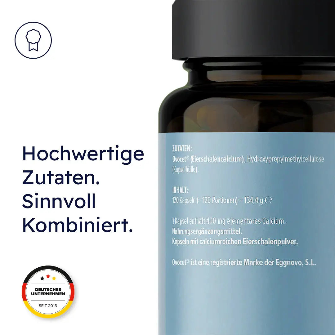 Calcium Kapseln kaufen -  edubily Calcium  - Fitness Onlineshop