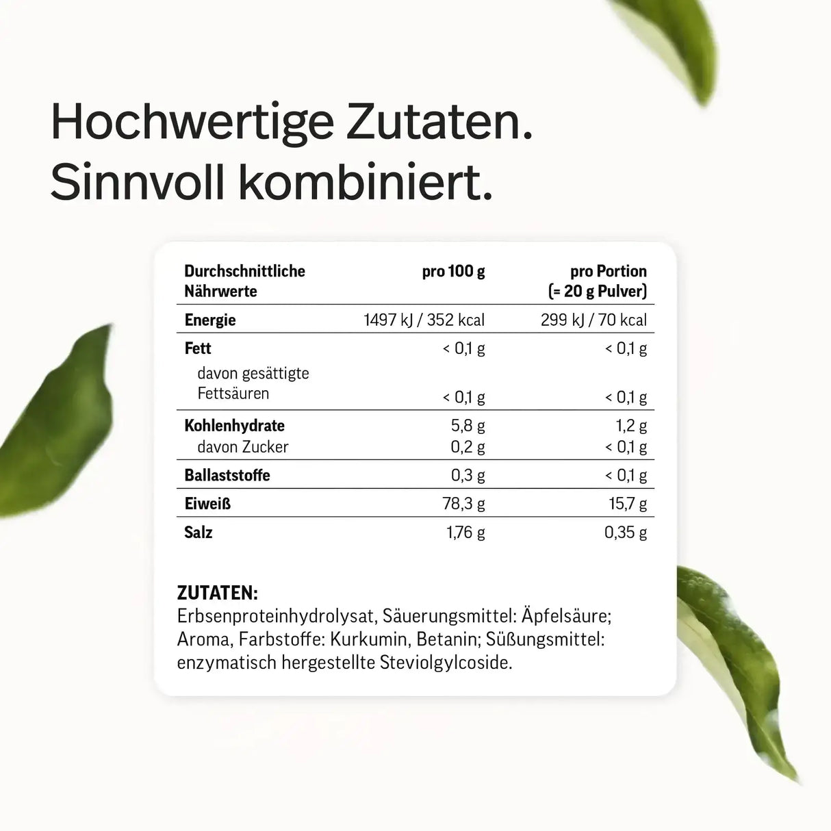 Clear Vegan Mango Maracuja kaufen -  edubily Vegane Proteinpulver  - Fitness Onlineshop