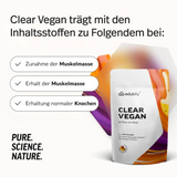 Clear Vegan Mango Maracuja kaufen -  edubily Vegane Proteinpulver  - Fitness Onlineshop