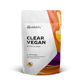 Clear Vegan Mango Maracuja kaufen -  edubily Vegane Proteinpulver  - Fitness Onlineshop
