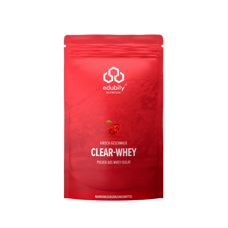 Clear Whey Isolat Kirsche kaufen -  edubily Whey Proteinpulver  - Fitness Onlineshop