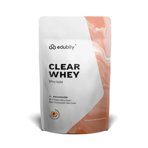 Clear Whey Pfirsich-Eistee kaufen -  edubily Whey Proteinpulver  - Fitness Onlineshop