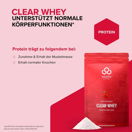 Clear Whey kaufen -  edubily Whey Proteinpulver  - Fitness Onlineshop