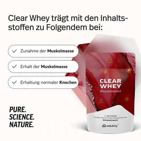 Clear Whey kaufen -  edubily Whey Proteinpulver  - Fitness Onlineshop