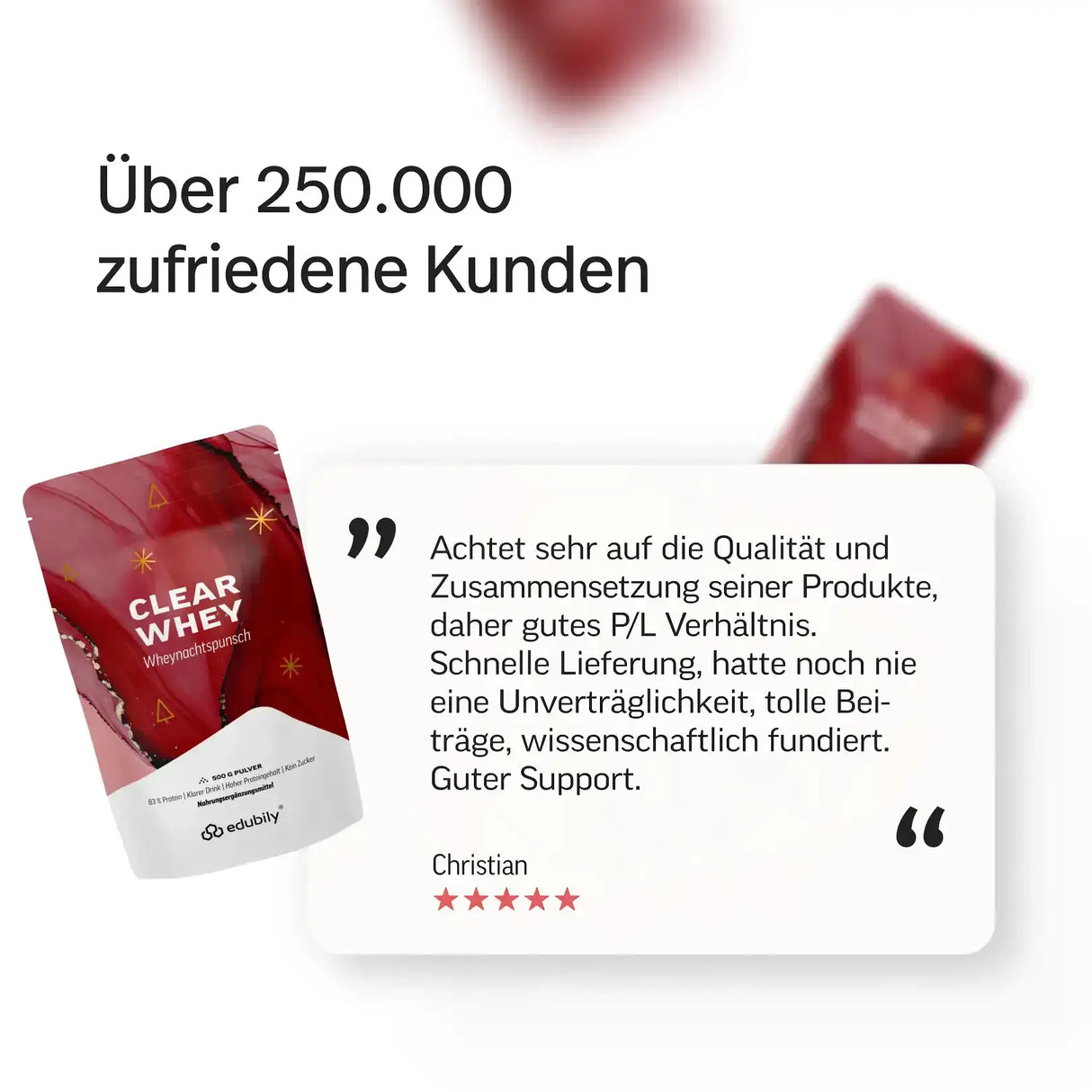 Clear Whey kaufen -  edubily Whey Proteinpulver  - Fitness Onlineshop