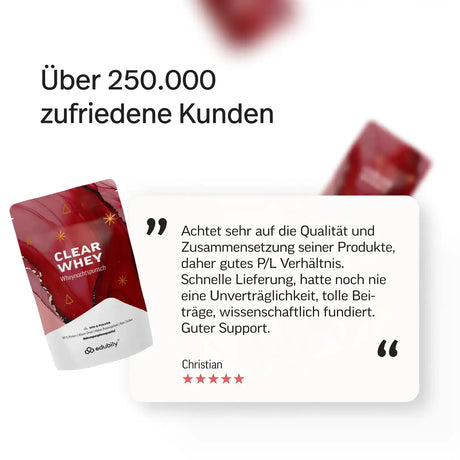 Clear Whey kaufen -  edubily Whey Proteinpulver  - Fitness Onlineshop