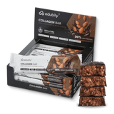 Collagen Bar Dark Chocolate Almond 12 x 55 g kaufen -  edubily Proteinriegel  - Fitness Onlineshop