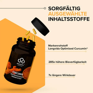 Curcumin Kapseln (Longvida® Optimised Curcumin®) kaufen -  edubily Gesundheit  - Fitness Onlineshop