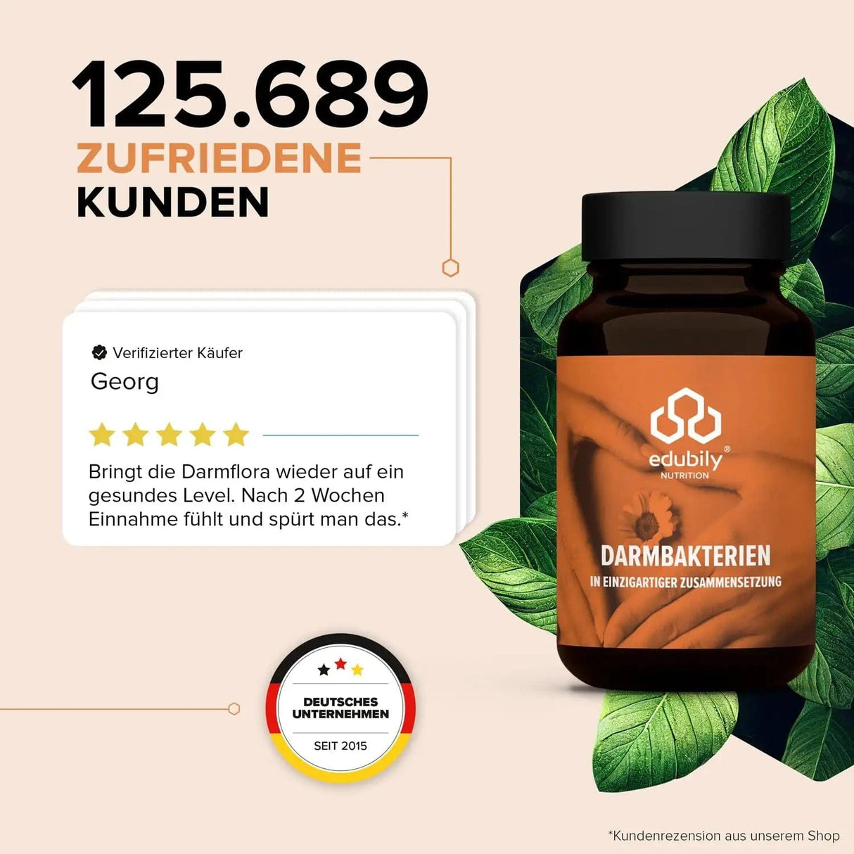 Darmbakterien kaufen -  edubily Verdauung  - Fitness Onlineshop