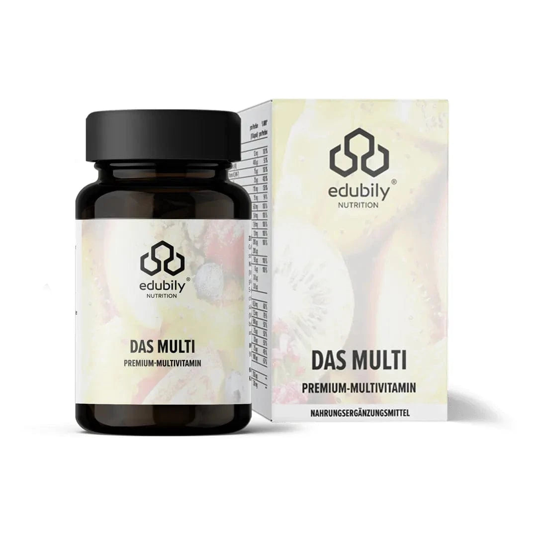 Das Multi - Premium Multivitamin mit Iod kaufen -  edubily Vitamine  - Fitness Onlineshop
