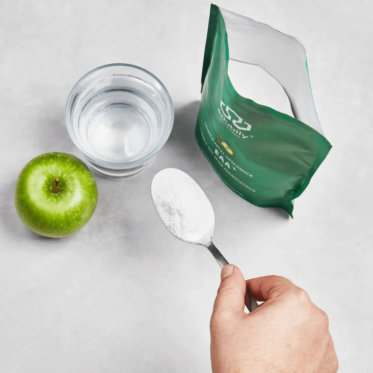 EAA⁺ Pulver (Essenzielle Aminosäuren) kaufen -  edubily EAA  - Fitness Onlineshop