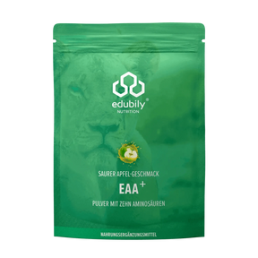 EAA⁺ Pulver (Essenzielle Aminosäuren) Saurer Apfel kaufen -  edubily EAA  - Fitness Onlineshop