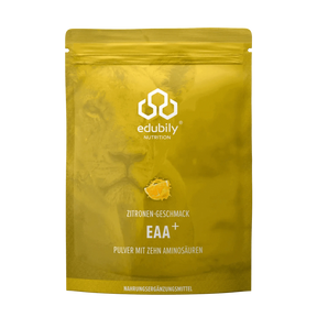 EAA⁺ Pulver (Essenzielle Aminosäuren) Zitrone kaufen -  edubily EAA  - Fitness Onlineshop