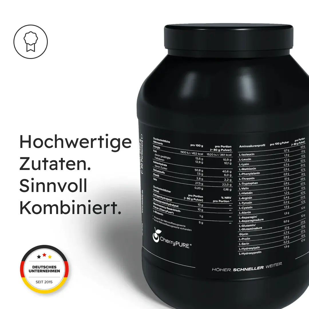 edurec (Post-Workout-Shake) kaufen -  edubily Whey Proteinpulver  - Fitness Onlineshop