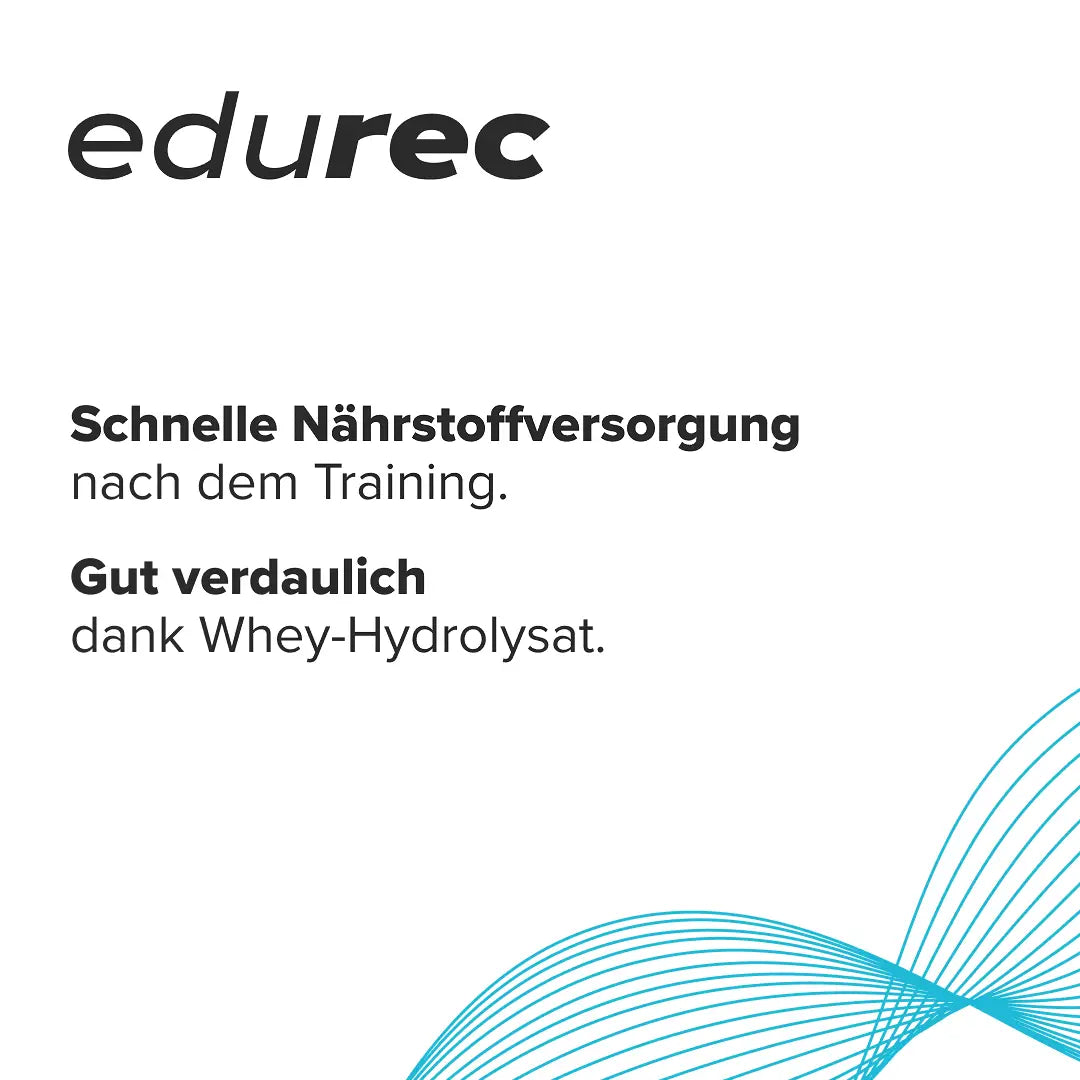 edurec (Post-Workout-Shake) kaufen -  edubily Whey Proteinpulver  - Fitness Onlineshop