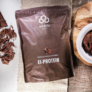 Ei-Protein Pulver aus Freilandhaltung kaufen -  edubily Eiproteinpulver  - Fitness Onlineshop