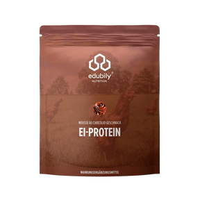 Ei-Protein Pulver aus Freilandhaltung Mousse au chocolat kaufen -  edubily Eiproteinpulver  - Fitness Onlineshop