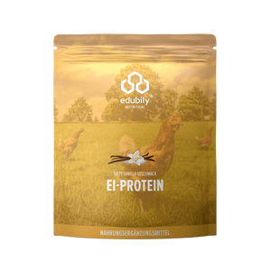 Ei-Protein Pulver aus Freilandhaltung Salty Vanilla kaufen -  edubily Eiproteinpulver  - Fitness Onlineshop