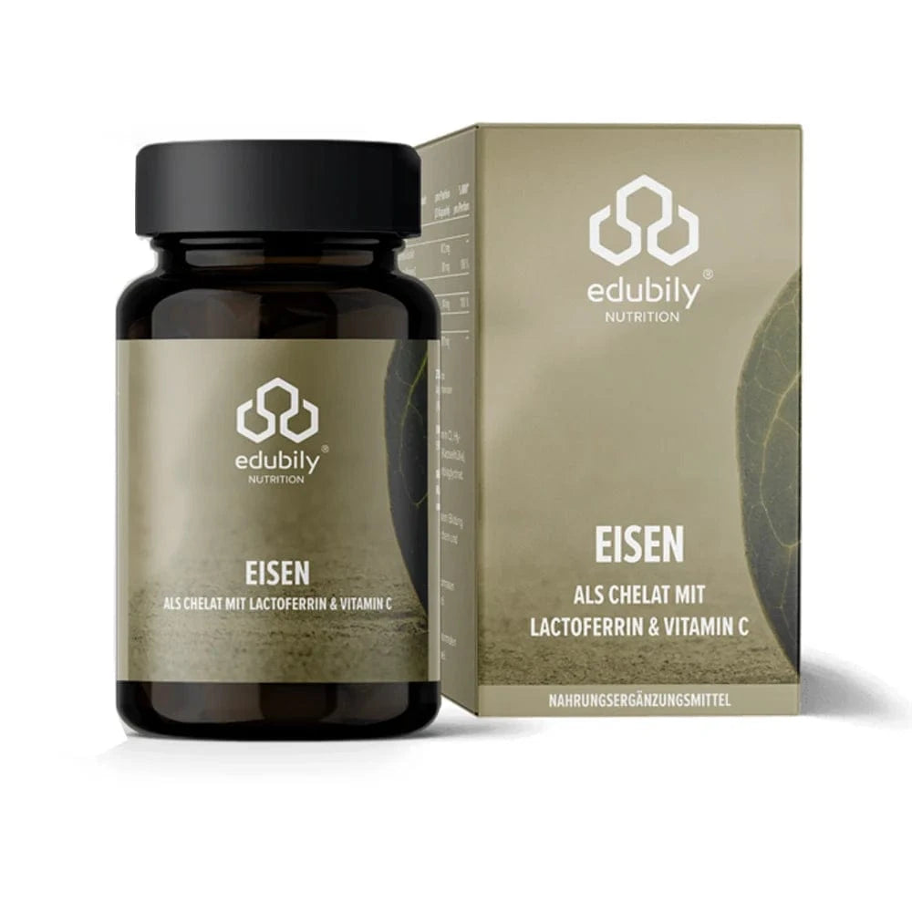 Eisen Kapseln mit Lactoferrin kaufen -  edubily Eisen  - Fitness Onlineshop