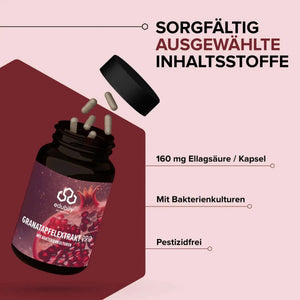 Granatapfel-Extrakt PRO kaufen -  edubily Extrakte  - Fitness Onlineshop