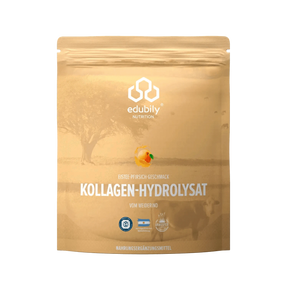 Kollagen-Hydrolysat Pulver 750 g / Eistee Pfirsich kaufen -  edubily Kollagen  - Fitness Onlineshop
