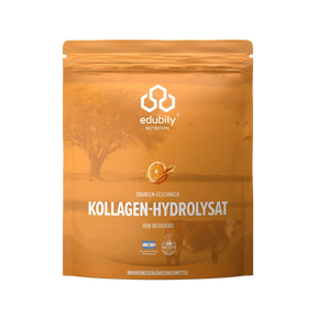 Kollagen-Hydrolysat Pulver 750 g / Orange kaufen -  edubily Kollagen  - Fitness Onlineshop