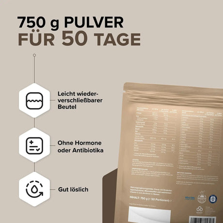 Kollagen-Hydrolysat Pulver kaufen -  edubily Kollagen  - Fitness Onlineshop