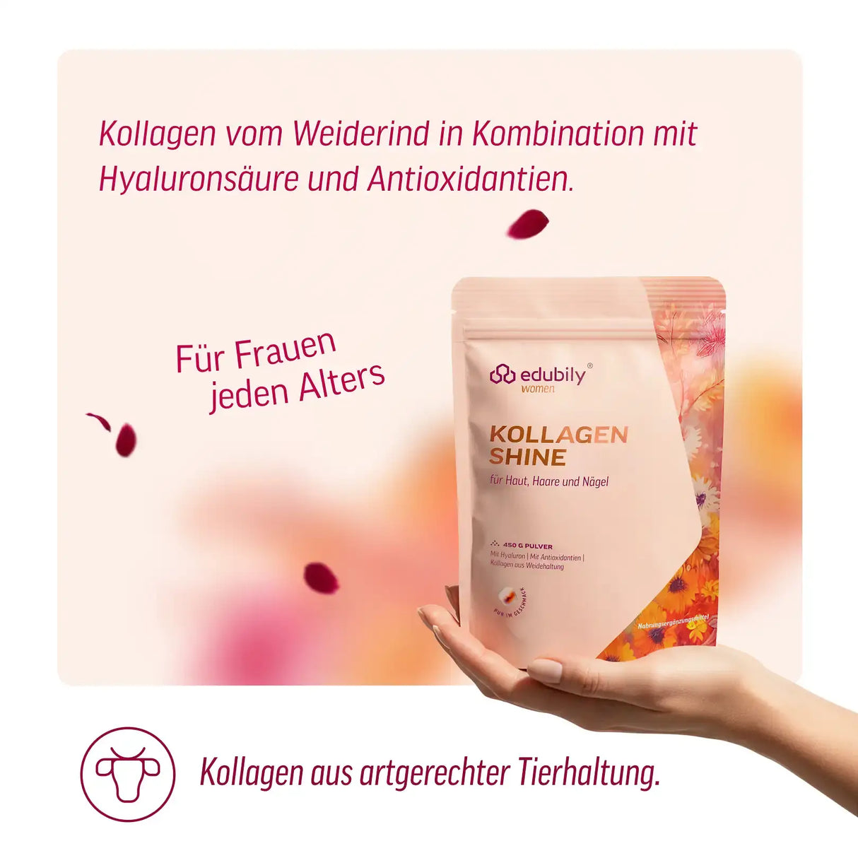 Kollagen Shine kaufen -  edubily Kollagen  - Fitness Onlineshop