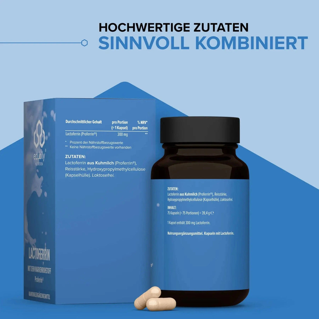 Lactoferrin kaufen -  edubily Gesundheit  - Fitness Onlineshop