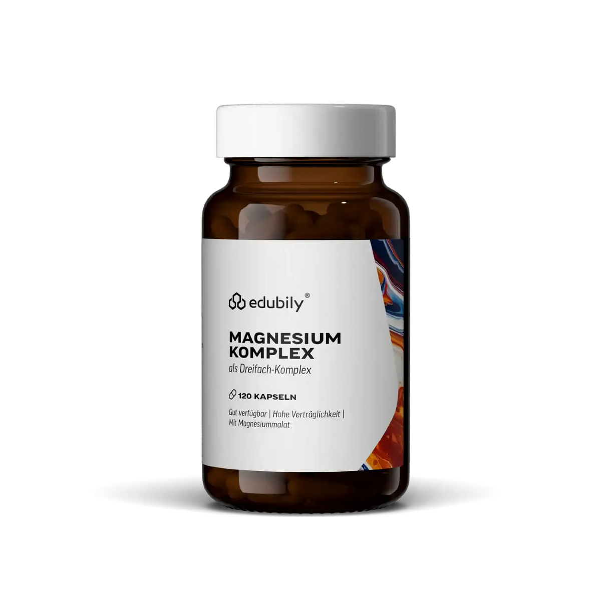 Magnesium-Kapseln 120 Kapseln kaufen -  edubily Magnesium (Mineralstoff)  - Fitness Onlineshop