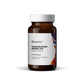 Magnesium-Kapseln 120 Kapseln kaufen -  edubily Magnesium (Mineralstoff)  - Fitness Onlineshop