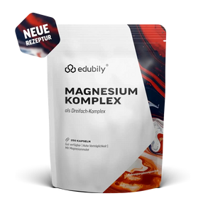 Magnesium-Kapseln 250 Kapseln kaufen -  edubily Magnesium (Mineralstoff)  - Fitness Onlineshop