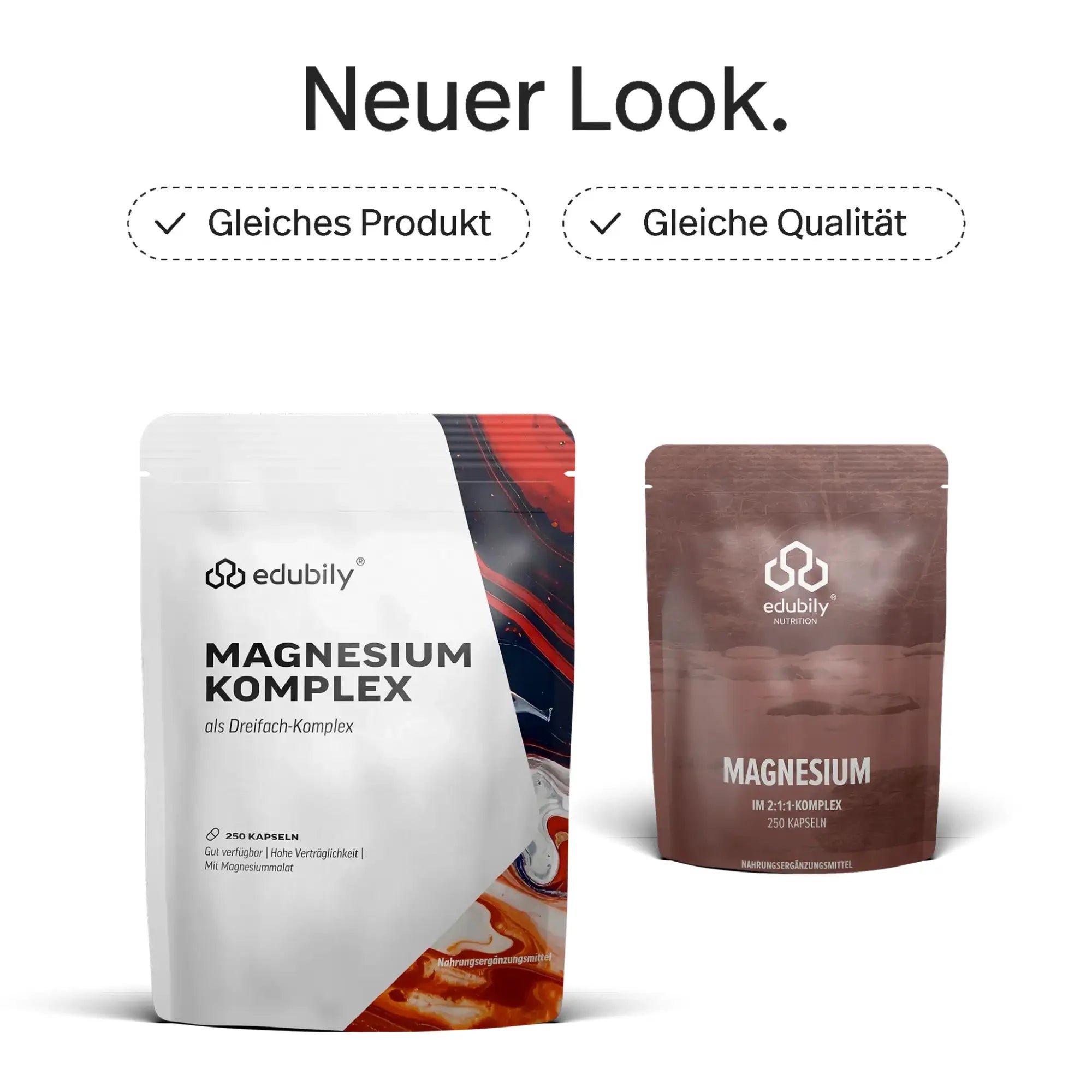 Magnesium-Kapseln kaufen -  edubily Magnesium (Mineralstoff)  - Fitness Onlineshop