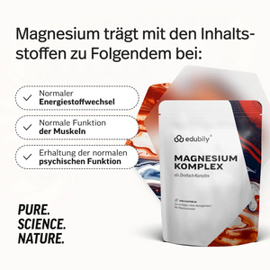 Magnesium-Kapseln kaufen -  edubily Magnesium (Mineralstoff)  - Fitness Onlineshop
