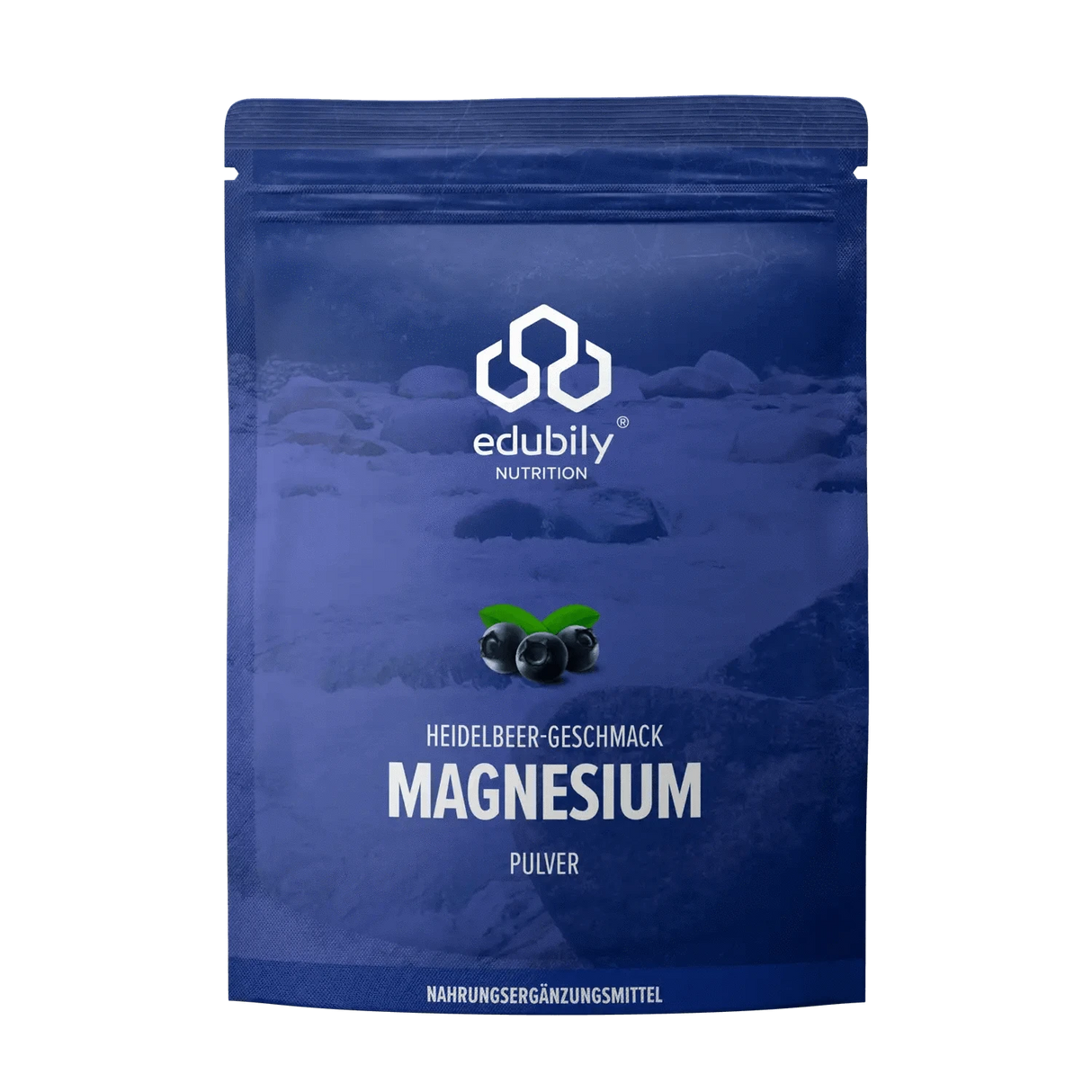Magnesium-Pulver Heidelbeere kaufen -  edubily Magnesium (Mineralstoff)  - Fitness Onlineshop