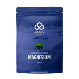 Magnesium-Pulver Heidelbeere kaufen -  edubily Magnesium (Mineralstoff)  - Fitness Onlineshop