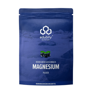 Magnesium-Pulver Heidelbeere kaufen -  edubily Magnesium (Mineralstoff)  - Fitness Onlineshop