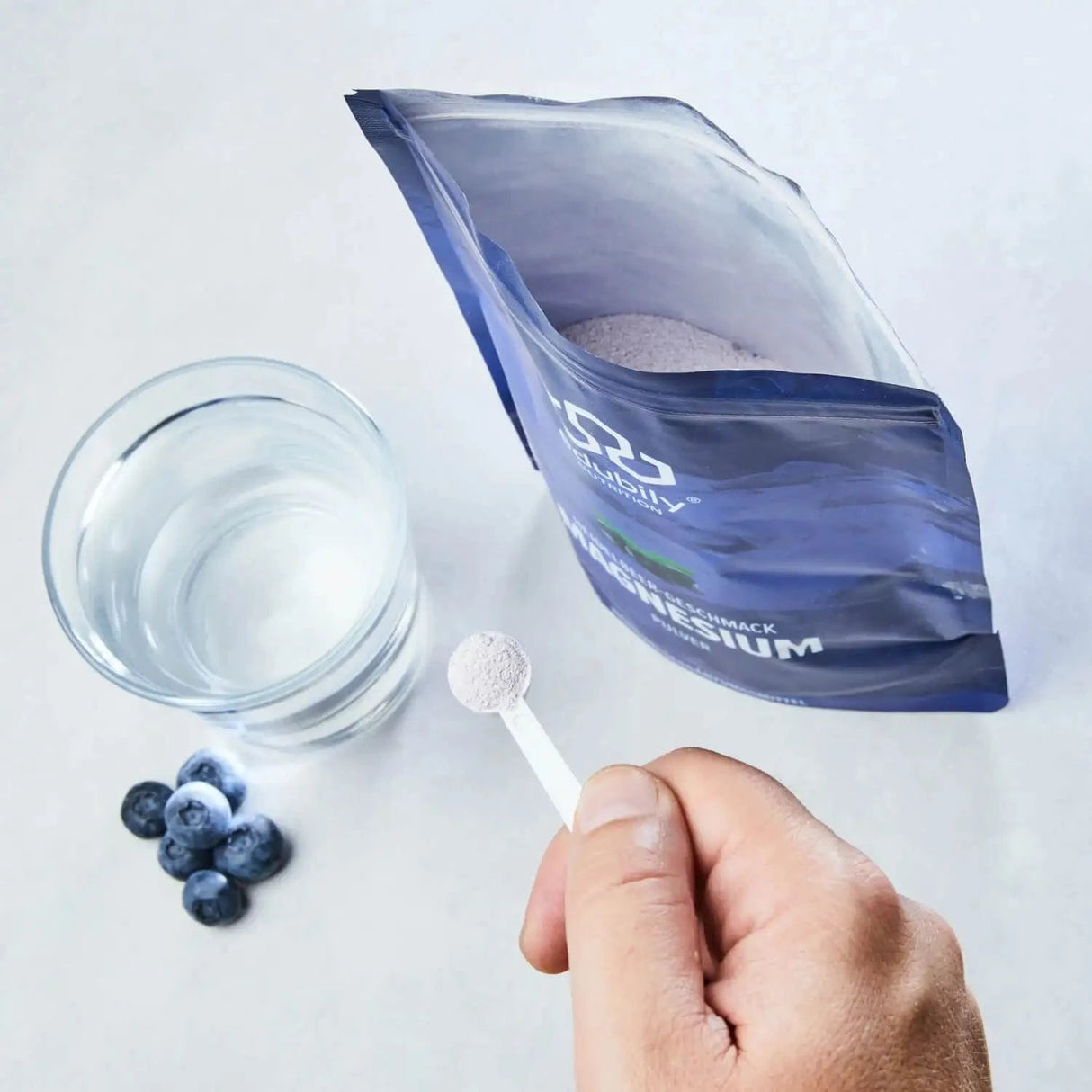 Magnesium-Pulver kaufen -  edubily Magnesium (Mineralstoff)  - Fitness Onlineshop