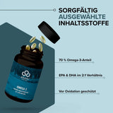 Acquista capsule di omega-3 – (trigliceridi 70%) -  edubily Omega 3  - Negozio online di articoli per il fitness