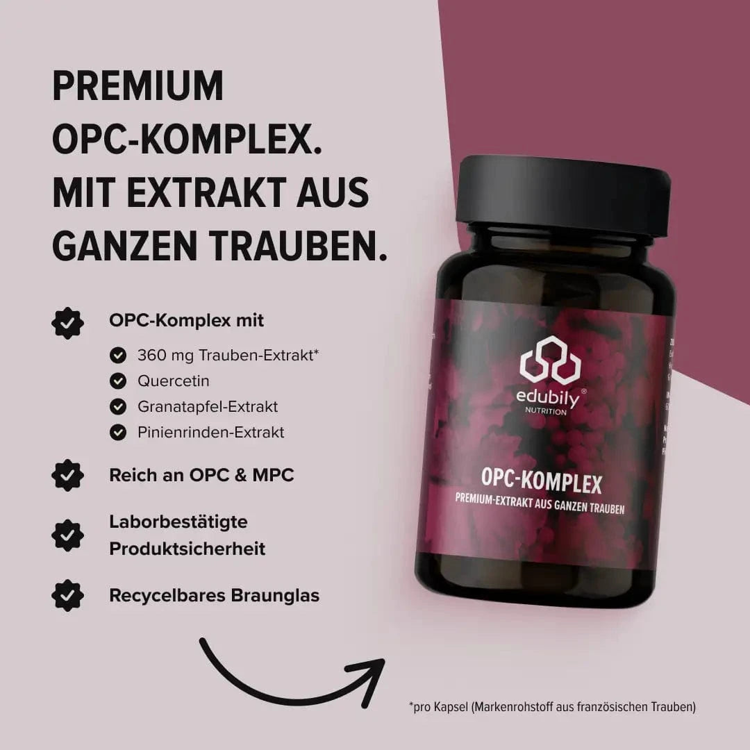 OPC Komplex 60 kaufen -  edubily Extrakte  - Fitness Onlineshop