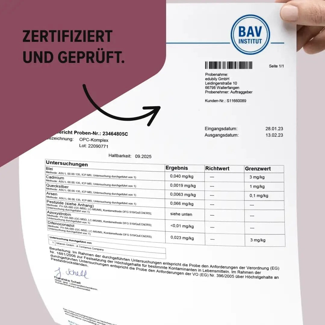 OPC Komplex 60 kaufen -  edubily Extrakte  - Fitness Onlineshop